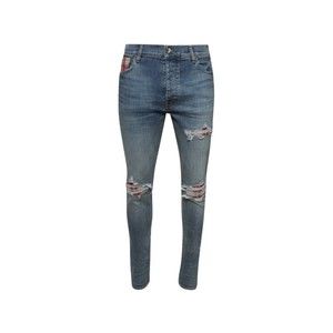 Amiri Quad Plaid Mx1 Jean True Indigo - NWT